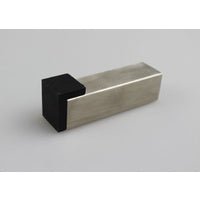 EMRO DOOR STOP WALL/FLOOR MOUNTED SATIN STAINLESS STEEL 20X75MM 50014 - primehardware
