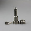 EMRO MAGNETIC DOOR STOP ROUND ADJUSTABLE 83 - 90MM SATIN ZINC ALLOY 50018R - primehardware