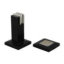 EMRO MAGNETIC DOOR STOP 50030MB SQUARE 81MM MATT BLACK - primehardware