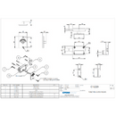 EMRO C12220 PRIVACY INDICATOR BOLT SATIN FINISHED ZINC - primehardware