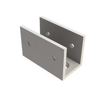 EMRO TRACK EXTENSION JOINER KIT - AVAILABLE IN CLEAR ANODISED AND WHITE FINISH - primehardware