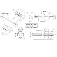 EMRO CEILING SUPPORT - AVAILABLE IN 600MM AND 900MM - primehardware