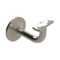 EMRO EXTENDED CONCEALED CURVED TOP BRACKET 80MM EXTENSION - AVAILABLE IN BRUSHED AND POLISHED STAINLESS STEEL - primehardware