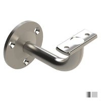 EMRO EXTENDED EXPOSED CURVED TOP BRACKET 80MM - AVAILABLE IN VARIOUS FINISHES - primehardware