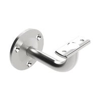 EMRO EXTENDED EXPOSED CURVED TOP BRACKET 80MM - AVAILABLE IN VARIOUS FINISHES - primehardware
