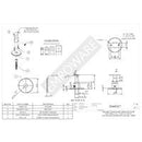 EMRO SS4455CT DELUXE CONCEALED STRAIGHT CURVED TOP BRACKET BSS FINISH - primehardware