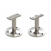 EMRO STRAIGHT EXPOSED BRACKET SS445 - AVAILABLE IN CURVED TOP AND FLAT TOP - primehardware