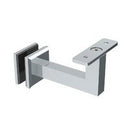 EMRO COMMERCIAL SQUARE BRACKET FOR GLASS SS620G - AVAILABLE IN CURVED TOP AND FLAT TOP - primehardware