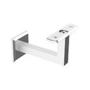 EMRO COMMERCIAL SQUARE BRACKET FOR GLASS SS620G - AVAILABLE IN CURVED TOP AND FLAT TOP - primehardware
