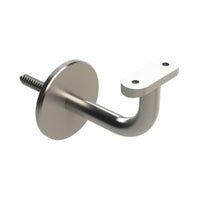 EMRO COMMERCIAL CONCEALED CURVE FLAT TOP - AVAILABLE IN POLISHED AND SATIN STAINLESS STEEL FINISH - primehardware