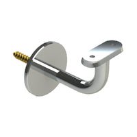 EMRO COMMERCIAL CONCEALED CURVE FLAT TOP - AVAILABLE IN POLISHED AND SATIN STAINLESS STEEL FINISH - primehardware