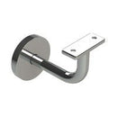 EMRO EXTENDED CONCEALED BRACKET WITH COVER PLATE SS80 - AVAILABLE IN CURVED TOP AND FLAT TOP - primehardware