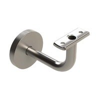 EMRO EXTENDED CONCEALED HOLLOW CURVE TOP BRUSHED STAINLESS STEEL SS80HCT - primehardware