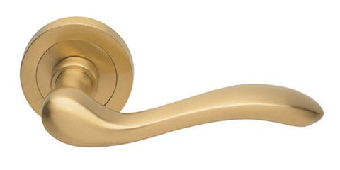 Manital - Erica Lever with Round Rose Door Handle - primehardware