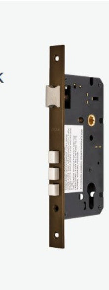 Zanda 1143 Euro Mortice Lock — 60mm Backset, 85mm Pitch | 6 Finishes