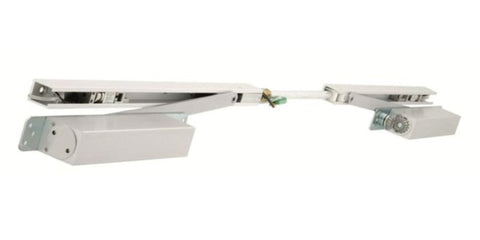 Lockwood Concealed Mechanical Door Coordinator for Double Doors Silver FD481 - primehardware