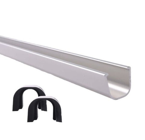 Lockwood Vertical Rod Cover – Sil Silver FESP0055SIL - primehardware