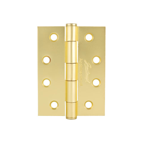 Gainsborough Fixed Cap Loose Pin Hinge 100 × 75 mm Satin Brass