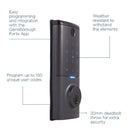 Gainsborough Graphite Mode Smart Deadbolt - primehardware