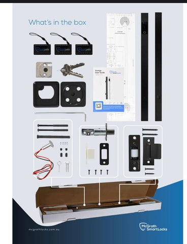 List of components included in a box with McGraw-Hill logo