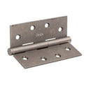 Zanda 100x75mm Butt Hinges with Fixed Pin – Value Pack of 3 - primehardware