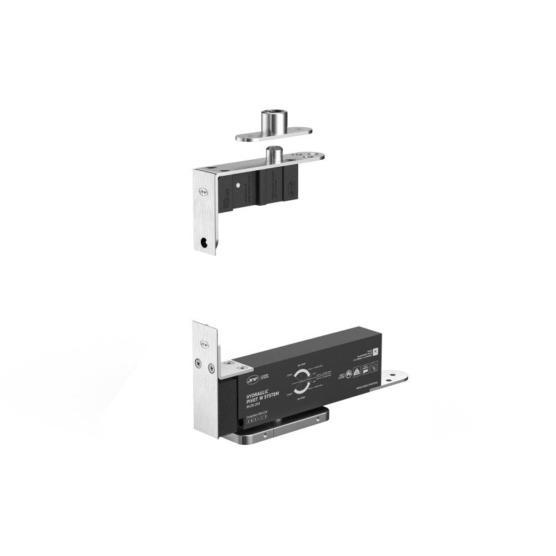 JNF Double Action Hydraulic Pivot Set Stainless Steel IN.05.204