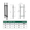 Scope “Rope” Handle Back to Back No Rose - primehardware