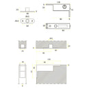 JNF IN.05.201.R Top Pivot with Movable Axle