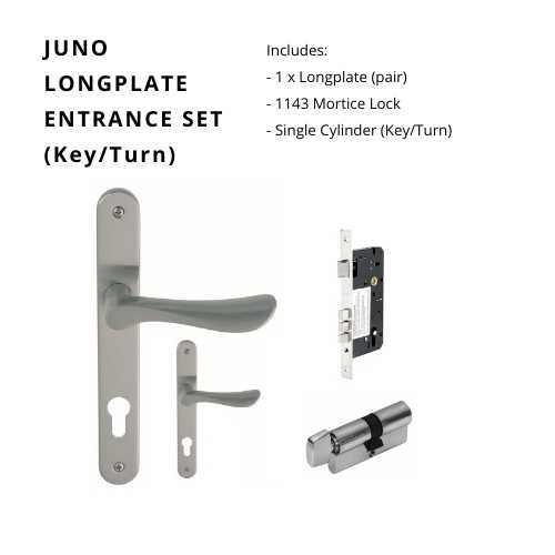 ZANDA JUNO LONGPLATE HANDLE