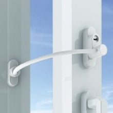 Zanda Jura Window Restrictor Brushed Nickel Multiple Finishes