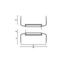 KILARGO FDMS - BB MEETING STILE SEAL SET FOR DOUBLE ACTION FIRE DOOR ASSEMBLIES - primehardware