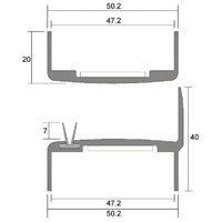 KILARGO FDMS - TP MEETING STILE SEAL SET FOR SINGLE ACTION FIRE DOOR ASSEMBLIES - primehardware