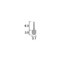 KILARGO ANTIMICROBIAL FLEXIBLE SILICONE WIPE SEAL IS0602AMSI - 50METRE - primehardware