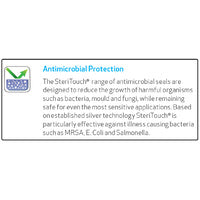 KILARGO ANTIMICROBIAL DURABLE SILICONE WIPE SEAL IS1002AMSI-50METRE