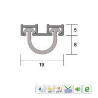KILARGO IS3015SI REBATED BOTTOM SEAL - AVAILABLE IN VARIOUS SIZES - primehardware