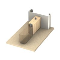 KILARGO IS3015SI REBATED BOTTOM SEAL - AVAILABLE IN VARIOUS SIZES - primehardware