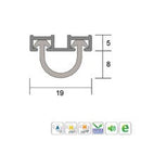 KILARGO IS3015SI REBATED BOTTOM SEAL - AVAILABLE IN VARIOUS SIZES - primehardware
