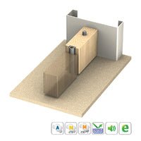 KILARGO IS3015SI REBATED BOTTOM SEAL - AVAILABLE IN VARIOUS SIZES - primehardware