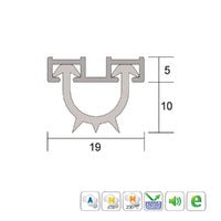 KILARGO IS3016SI REBATED BOTTOM SEAL - AVAILABLE IN VARIOUS SIZES - primehardware