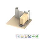 KILARGO IS3016SI REBATED BOTTOM SEAL - AVAILABLE IN VARIOUS SIZES - primehardware