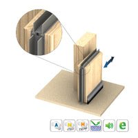 KILARGO IS3017SI SWEEP ACTION BLADE SEAL - AVAILABLE IN VARIOUS SIZES - primehardware