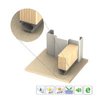 KILARGO IS3021SI FINNED DOOR BOTTOM SEAL - AVAILABLE IN VARIOUS SIZES - primehardware