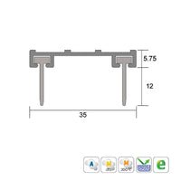 KILARGO IS3022SI SWEEP ACTION BLADE SEAL - AVAILABLE IN VARIOUS FUNCTION AND SIZES - primehardware