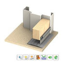 KILARGO IS3080SI SWEEP ACTION BLADE SEAL - AVAILABLE IN VARIOUS FINISHES AND SIZES - primehardware