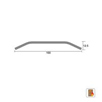 KILARGO IS4050S HEAVY DUTY THRESHOLD PLATE - AVAILABLE IN VARIOUS SIZES - primehardware