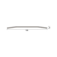 KILARGO IS4055S HEAVY DUTY LOW PROFILE PROFILE THRESHOLD PLATE - AVAILABLE IN VARIOUS SIZES