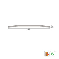KILARGO IS4055S HEAVY DUTY LOW PROFILE PROFILE THRESHOLD PLATE - AVAILABLE IN VARIOUS SIZES