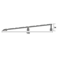KILARGO IS4070 HEAVY DUTY THRESHOLD RAMP - AVAILABLE IN VARIOUS SIZES