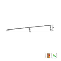 KILARGO IS4077 HEAVY DUTY THRESHOLD RAMP - AVAILABLE IN VARIOUS SIZES