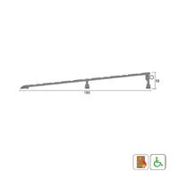 KILARGO IS4078SI THRESHOLD RAMP WITH COMPRESSION BULB - AVAILABLE IN VARIOUS SIZES - primehardware